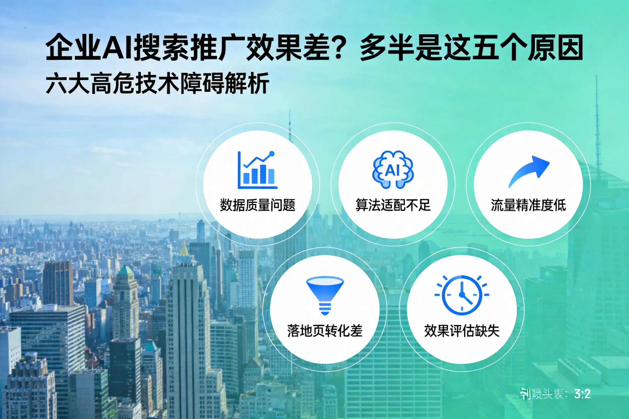 四方台企业AI搜索推广效果差?多半是这五个原因